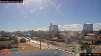 Weather camera view of Follett ISD.
