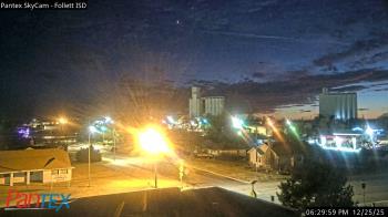 Weather camera view of Follett ISD.