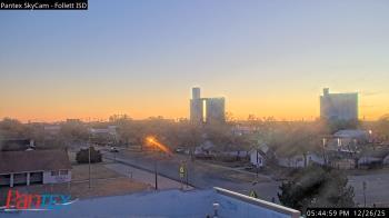 Weather camera view of Follett ISD.