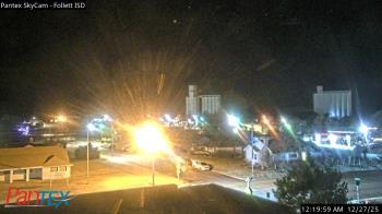 Weather camera view of Follett ISD.