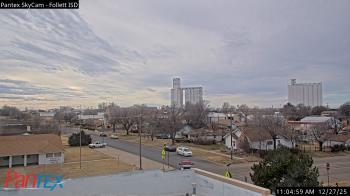 Weather camera view of Follett ISD.