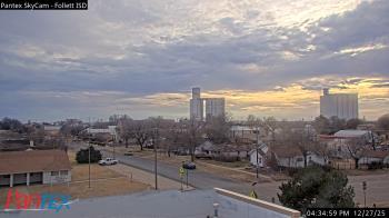 Weather camera view of Follett ISD.