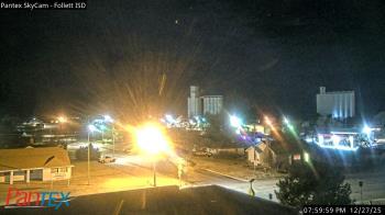 Weather camera view of Follett ISD.