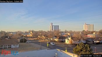 Weather camera view of Follett ISD.