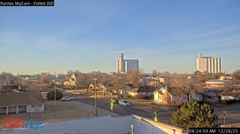 Weather camera view of Follett ISD.