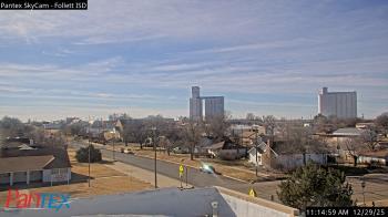 Weather camera view of Follett ISD.