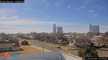 Weather camera view of Follett ISD.