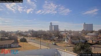 Weather camera view of Follett ISD.
