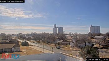 Weather camera view of Follett ISD.
