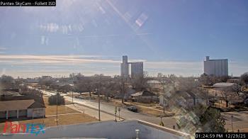 Weather camera view of Follett ISD.