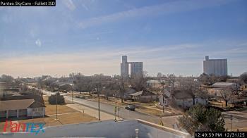 Weather camera view of Follett ISD.