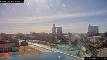 Weather camera view of Follett ISD.