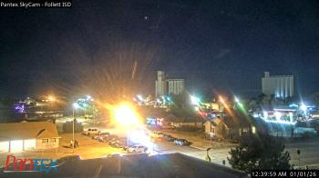 Weather camera view of Follett ISD.