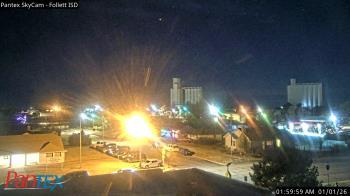 Weather camera view of Follett ISD.