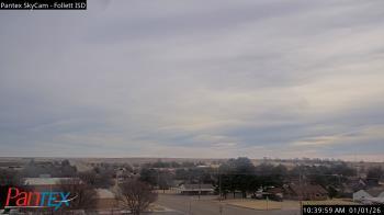 Weather camera view of Follett ISD.