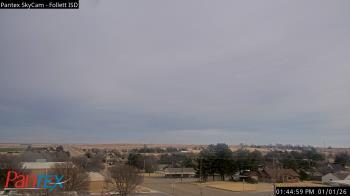Weather camera view of Follett ISD.