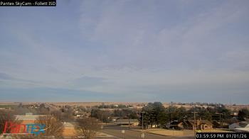 Weather camera view of Follett ISD.