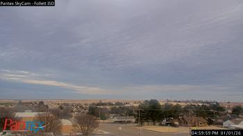 Weather camera view of Follett ISD.