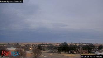 Weather camera view of Follett ISD.