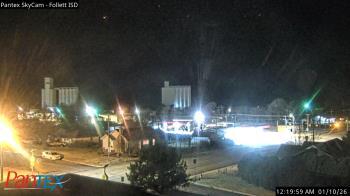 Weather camera view of Follett ISD.