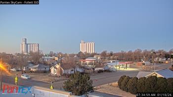 Weather camera view of Follett ISD.