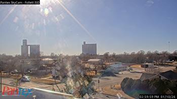 Weather camera view of Follett ISD.