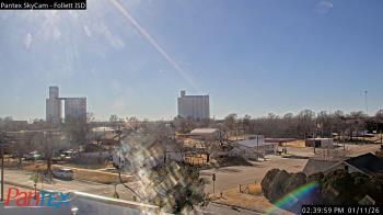 Weather camera view of Follett ISD.
