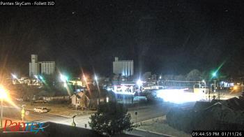 Weather camera view of Follett ISD.