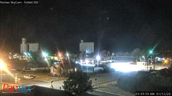 Weather camera view of Follett ISD.