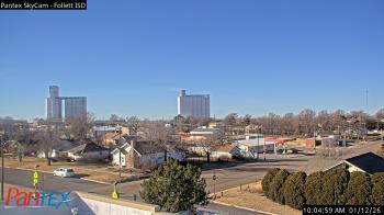 Weather camera view of Follett ISD.