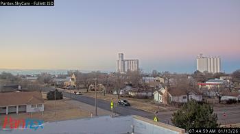 Weather camera view of Follett ISD.