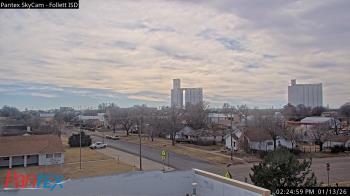 Weather camera view of Follett ISD.