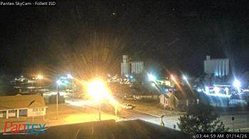 Weather camera view of Follett ISD.
