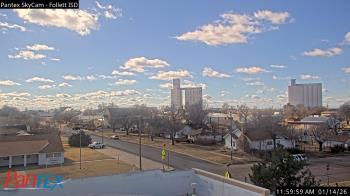 Weather camera view of Follett ISD.