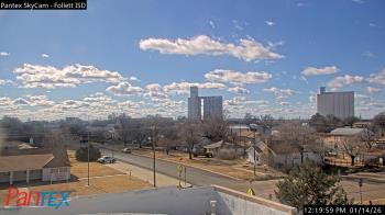Weather camera view of Follett ISD.