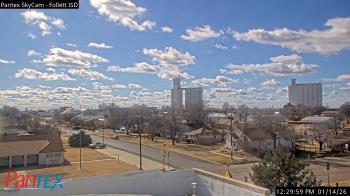 Weather camera view of Follett ISD.