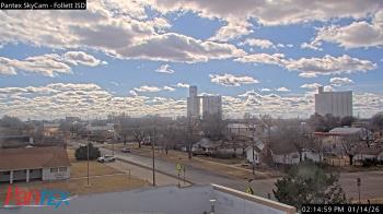 Weather camera view of Follett ISD.