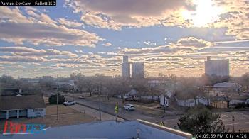 Weather camera view of Follett ISD.