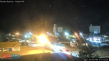 Weather camera view of Follett ISD.