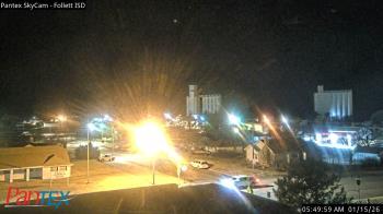Weather camera view of Follett ISD.