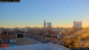 Weather camera view of Follett ISD.