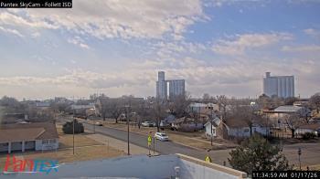 Weather camera view of Follett ISD.