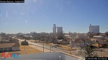 Weather camera view of Follett ISD.