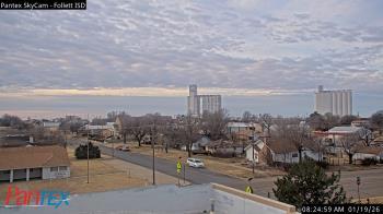 Weather camera view of Follett ISD.
