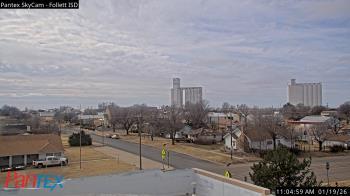 Weather camera view of Follett ISD.