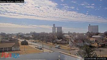 Weather camera view of Follett ISD.