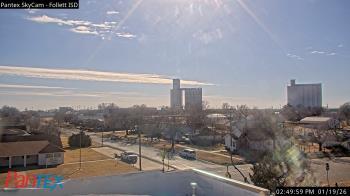 Weather camera view of Follett ISD.