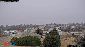 Weather camera view of Follett ISD.