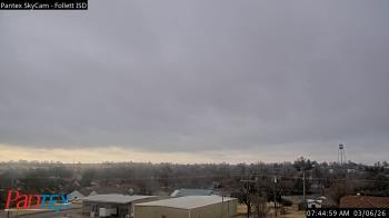 Weather camera view of Follett ISD.
