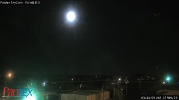 Weather camera view of Follett ISD.
